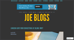 Desktop Screenshot of joeburridge.com